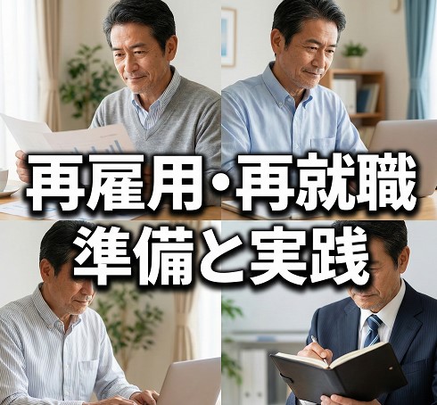 60歳以降は再雇用か再就職かを決める準備と実践
