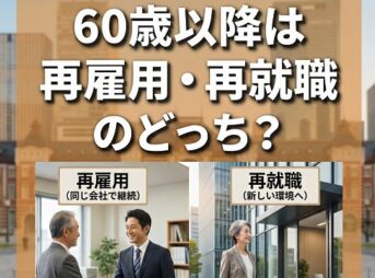 60歳以降は再雇用・再就職のどっち？制度改正と働き方の完全ガイド