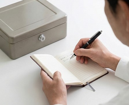 安全なパスワード管理とログイン情報の伝え方