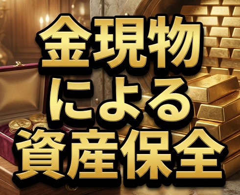 預金保険制度（ペイオフ）を意識した金現物による資産保全