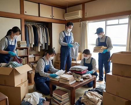 遺品整理費用の相場と部屋別の料金