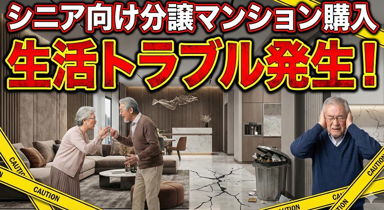 シニア向け分譲マンションの生活トラブルと介護問題