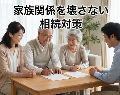 家族関係を壊さない相続対策
