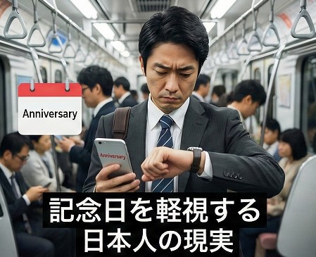記念日を軽視する日本人の現実