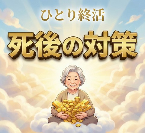 ひとり終活のお金や資産の管理と死後の対策