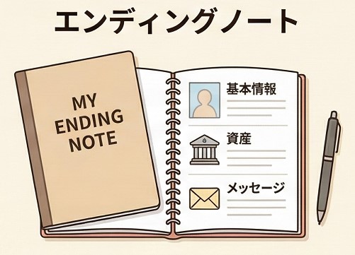 エンディングノートの書き方と最低限の必須項目