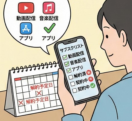サブスク解約や継続課金の漏れを防ぐ方法
