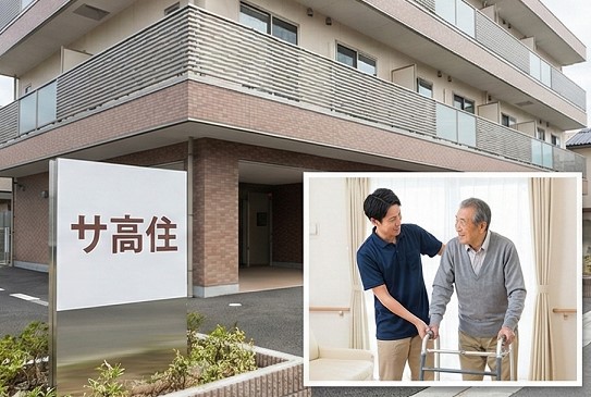 サ高住の登録戸数と将来の介護を見据えた住み替え