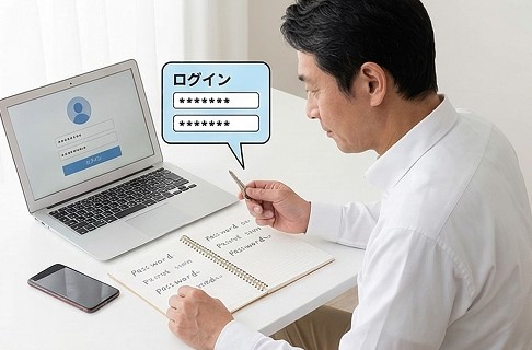 デジタル終活で重要なIDやパスワードを整理する