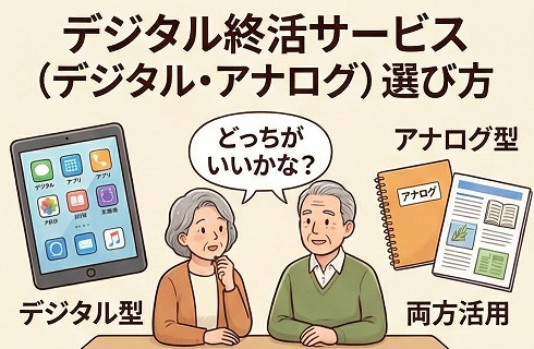 デジタル終活サービスの選び方の基準