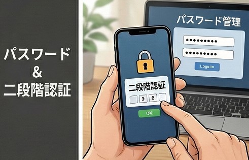 パスワード管理と二段階認証の安全な備え