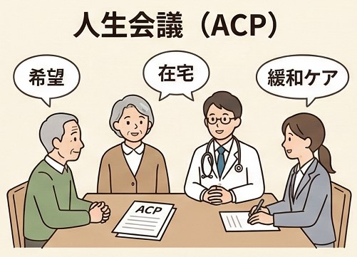 医療や介護の意思を言語化する