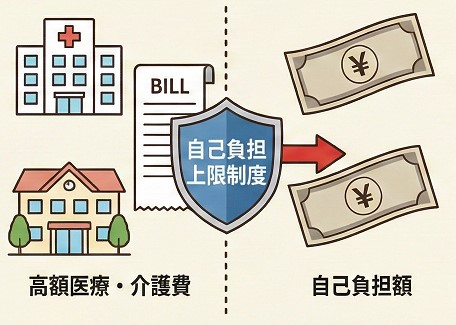 医療費や介護費用の自己負担上限と制度