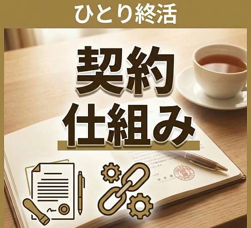 実務に繋がるひとり終活、契約、仕組み具体策