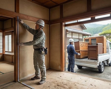 空き家改修補助金や家財処分支援を活用する