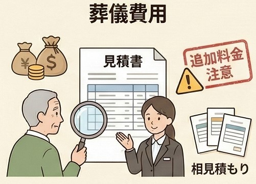 葬儀費用と見積の注意点や上振れ（違法請求）を防ぐ確認事項