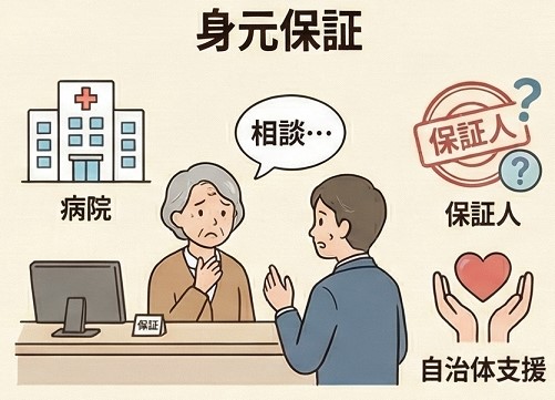 身元保証と保証人の確保や自治体の支援制度